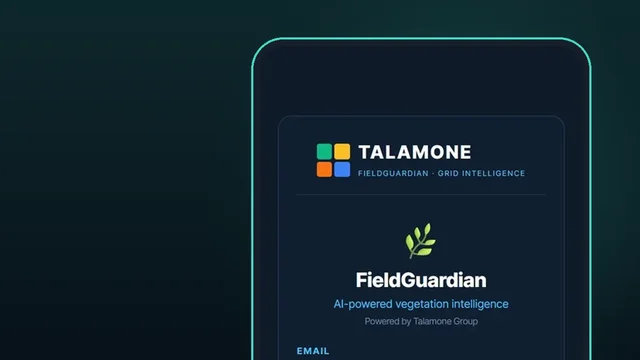 Pantalla de inicio de la aplicación móvil FieldGuard